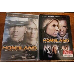 Homeland - Season 1-2 Damian Lewis 2013 New DVD Top-quality